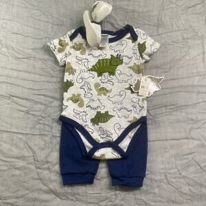 3 Pc Boys Outfit Size 3-6 Months NWT